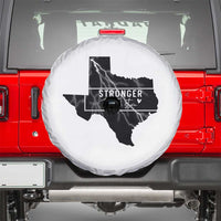 Strong Texas Spare Tire Cover Stronger Than The Storm Quote - Wonder Print Shop