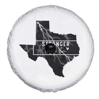 Strong Texas Spare Tire Cover Stronger Than The Storm Quote - Wonder Print Shop