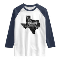 Strong Texas Raglan Shirt Stronger Than The Storm Quote - Wonder Print Shop