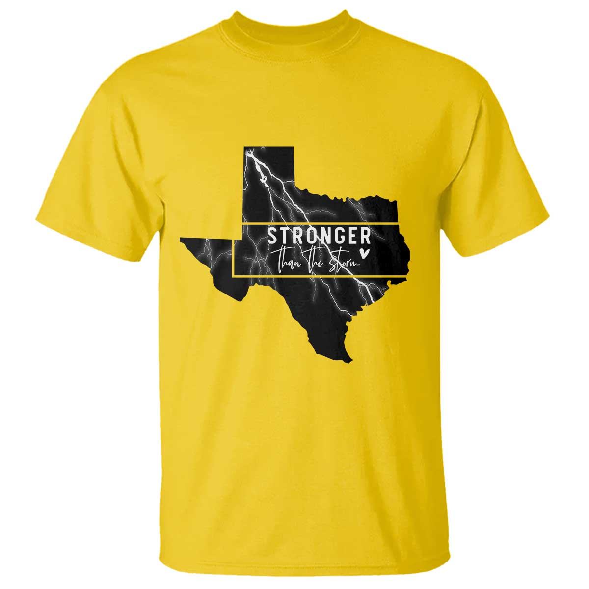 Strong Texas T Shirt Stronger Than The Storm Quote - Wonder Print Shop