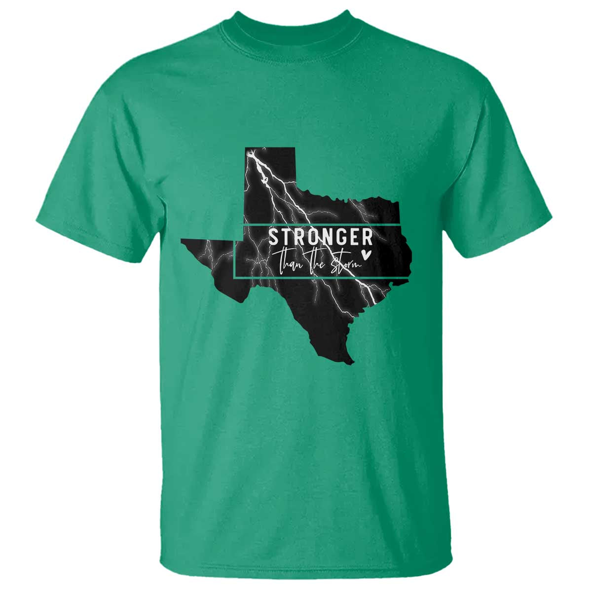 Strong Texas T Shirt Stronger Than The Storm Quote - Wonder Print Shop