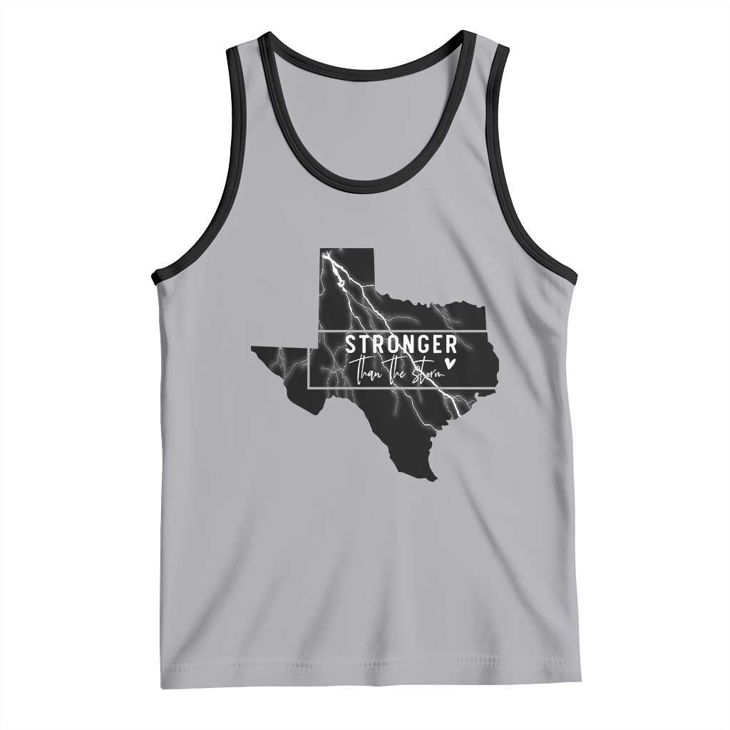 Strong Texas Tank Top Stronger Than The Storm Quote - Wonder Print Shop