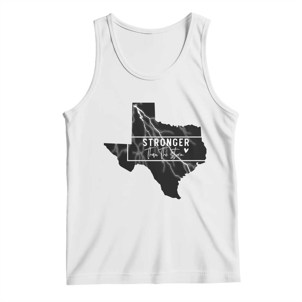 Strong Texas Tank Top Stronger Than The Storm Quote - Wonder Print Shop