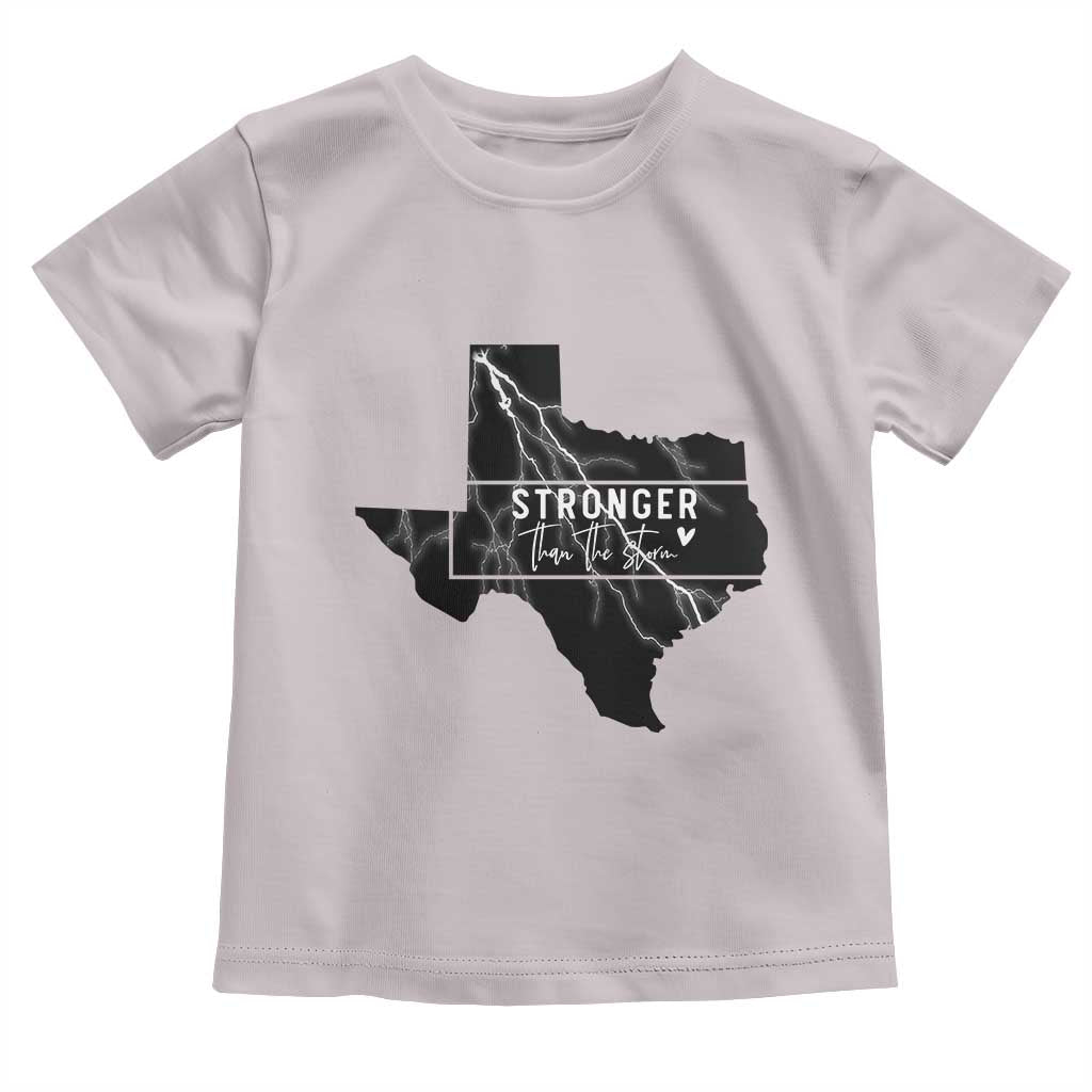 Strong Texas Toddler T Shirt Stronger Than The Storm Quote - Wonder Print Shop