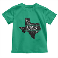 Strong Texas Toddler T Shirt Stronger Than The Storm Quote - Wonder Print Shop