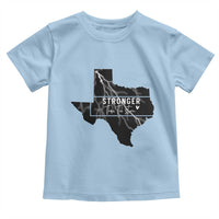 Strong Texas Toddler T Shirt Stronger Than The Storm Quote - Wonder Print Shop