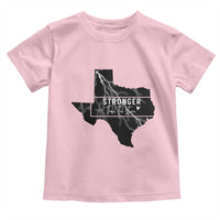 Strong Texas Toddler T Shirt Stronger Than The Storm Quote - Wonder Print Shop