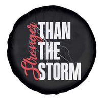 Stronger Than The Storm Spare Tire Cover Positive Mindset Motivation - Wonder Print Shop