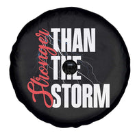Stronger Than The Storm Spare Tire Cover Positive Mindset Motivation - Wonder Print Shop