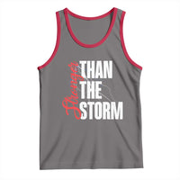 Stronger Than The Storm Tank Top Positive Mindset Motivation - Wonder Print Shop