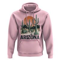 Arizona Desert Sunset Hoodie Vintage Cactus Grand Canyon State Gift - Wonder Print Shop