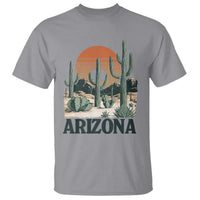 Arizona Desert Sunset T Shirt Vintage Cactus Grand Canyon State Gift - Wonder Print Shop