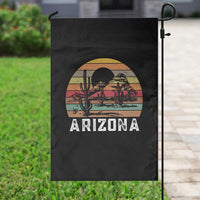 Arizona Garden Flag Retro Desert Landscape Cactus Lover Gift - Wonder Print Shop
