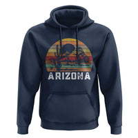 Arizona Hoodie Retro Desert Landscape Cactus Lover Gift - Wonder Print Shop