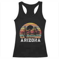 Arizona Racerback Tank Top Retro Desert Landscape Cactus Lover Gift - Wonder Print Shop