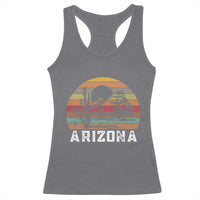 Arizona Racerback Tank Top Retro Desert Landscape Cactus Lover Gift - Wonder Print Shop
