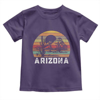 Arizona Toddler T Shirt Retro Desert Landscape Cactus Lover Gift - Wonder Print Shop