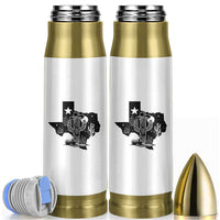 Western Pride Gift Bullet Tumbler Cactus Texas Map With Cowboy Hat - Wonder Print Shop