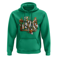 Texas Cowboy And Cowgirl Hoodie Vintage Cactus Gift Idea - Wonder Print Shop