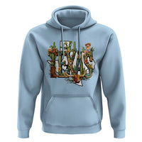 Texas Cowboy And Cowgirl Hoodie Vintage Cactus Gift Idea - Wonder Print Shop