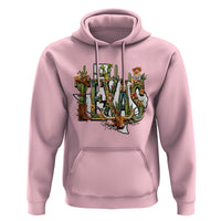 Texas Cowboy And Cowgirl Hoodie Vintage Cactus Gift Idea - Wonder Print Shop