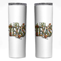 Texas Cowboy And Cowgirl Skinny Tumbler Vintage Cactus Gift Idea - Wonder Print Shop