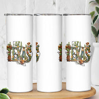 Texas Cowboy And Cowgirl Skinny Tumbler Vintage Cactus Gift Idea - Wonder Print Shop