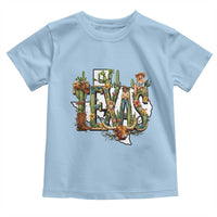Texas Cowboy And Cowgirl Toddler T Shirt Vintage Cactus Gift Idea - Wonder Print Shop