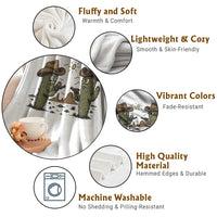 Funny Lone Star Cactus Cowboy Gunfight Gift Throw Blanket - Wonder Print Shop