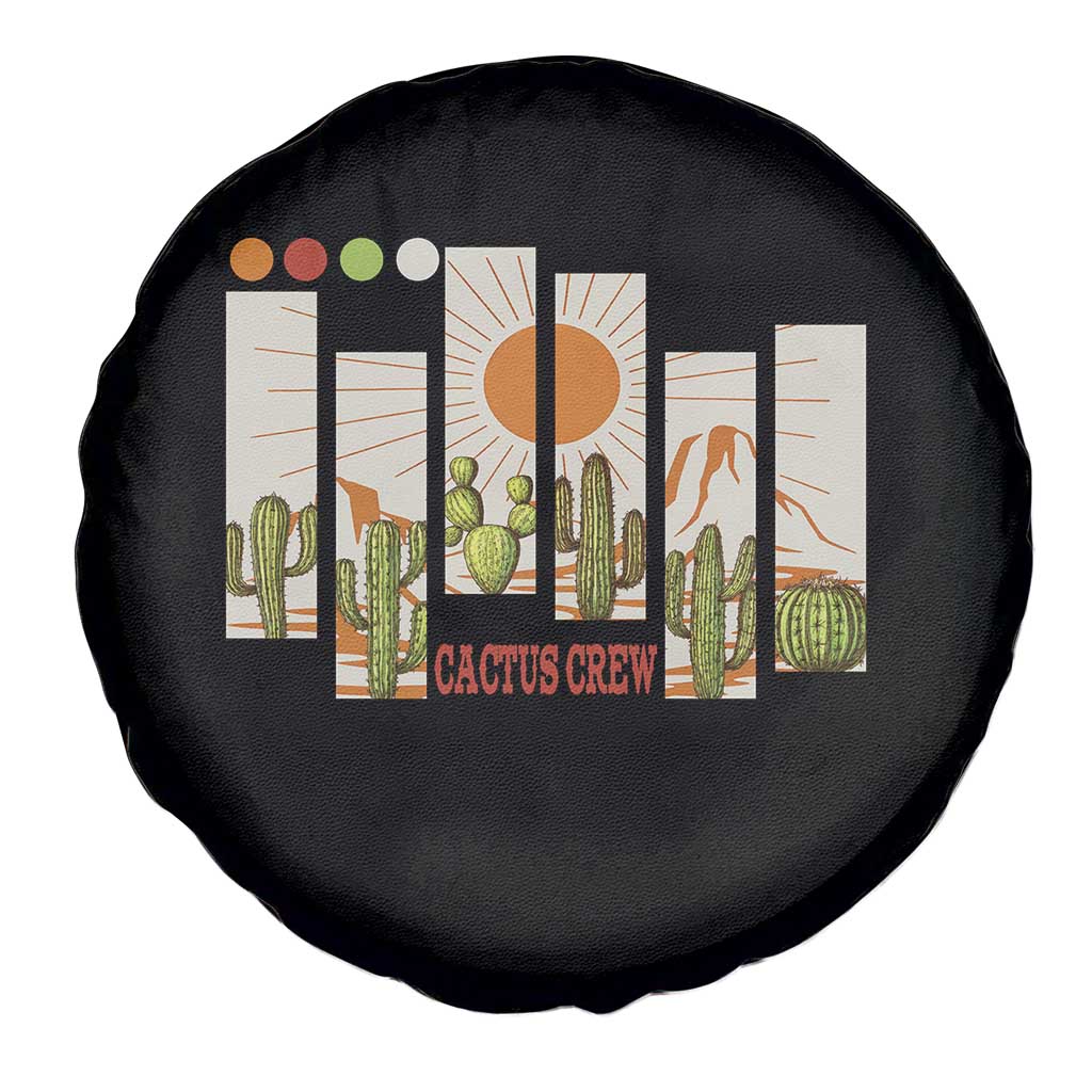 Succulent Plant Lover Gift Spare Tire Cover Cactus Crew - Wonder Print Shop