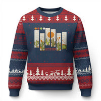 Succulent Plant Lover Gift Ugly Christmas Sweater Cactus Crew - Wonder Print Shop