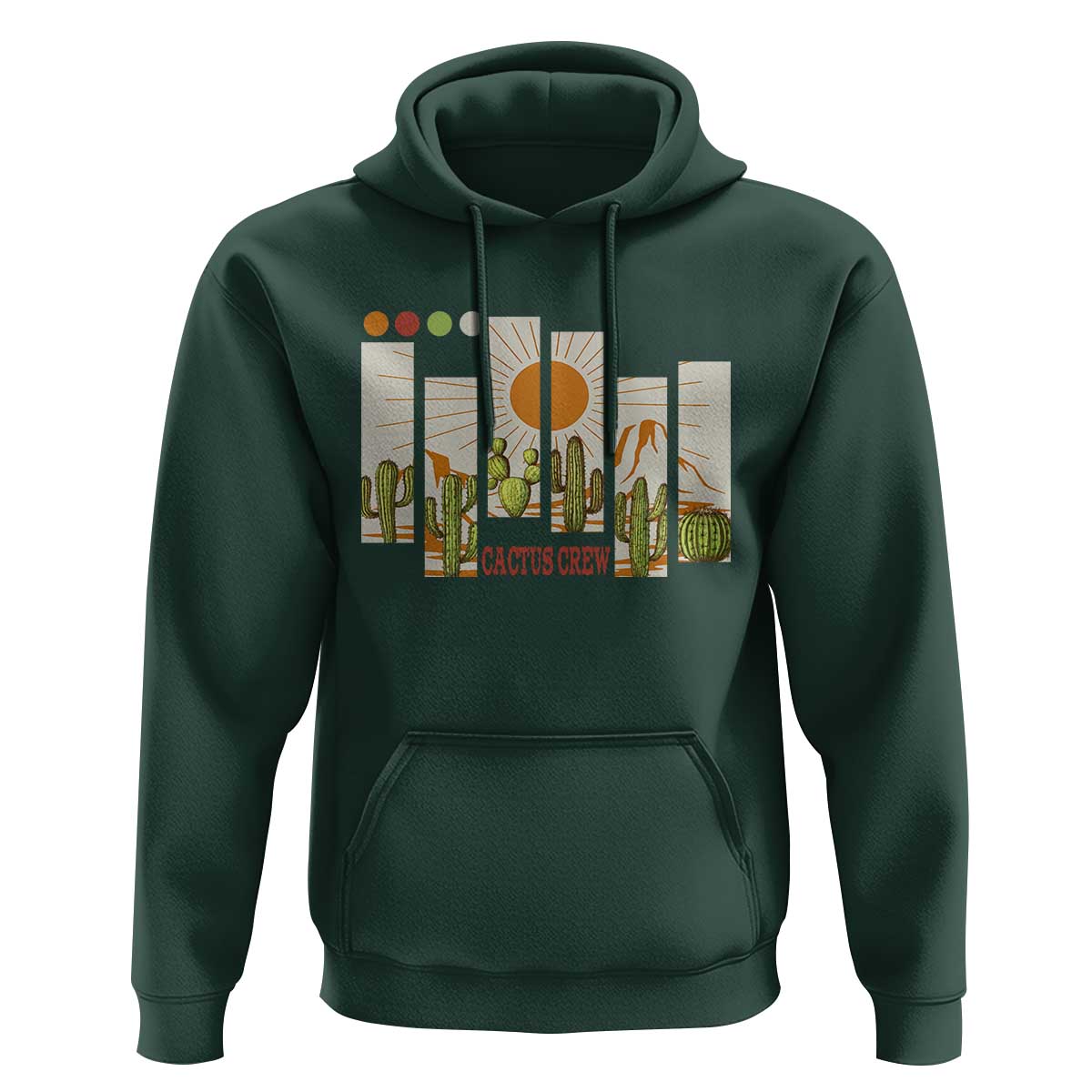 Succulent Plant Lover Gift Hoodie Cactus Crew - Wonder Print Shop