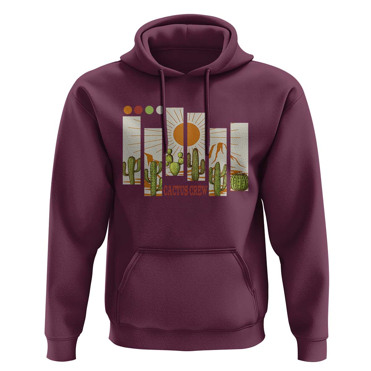 Succulent Plant Lover Gift Hoodie Cactus Crew - Wonder Print Shop