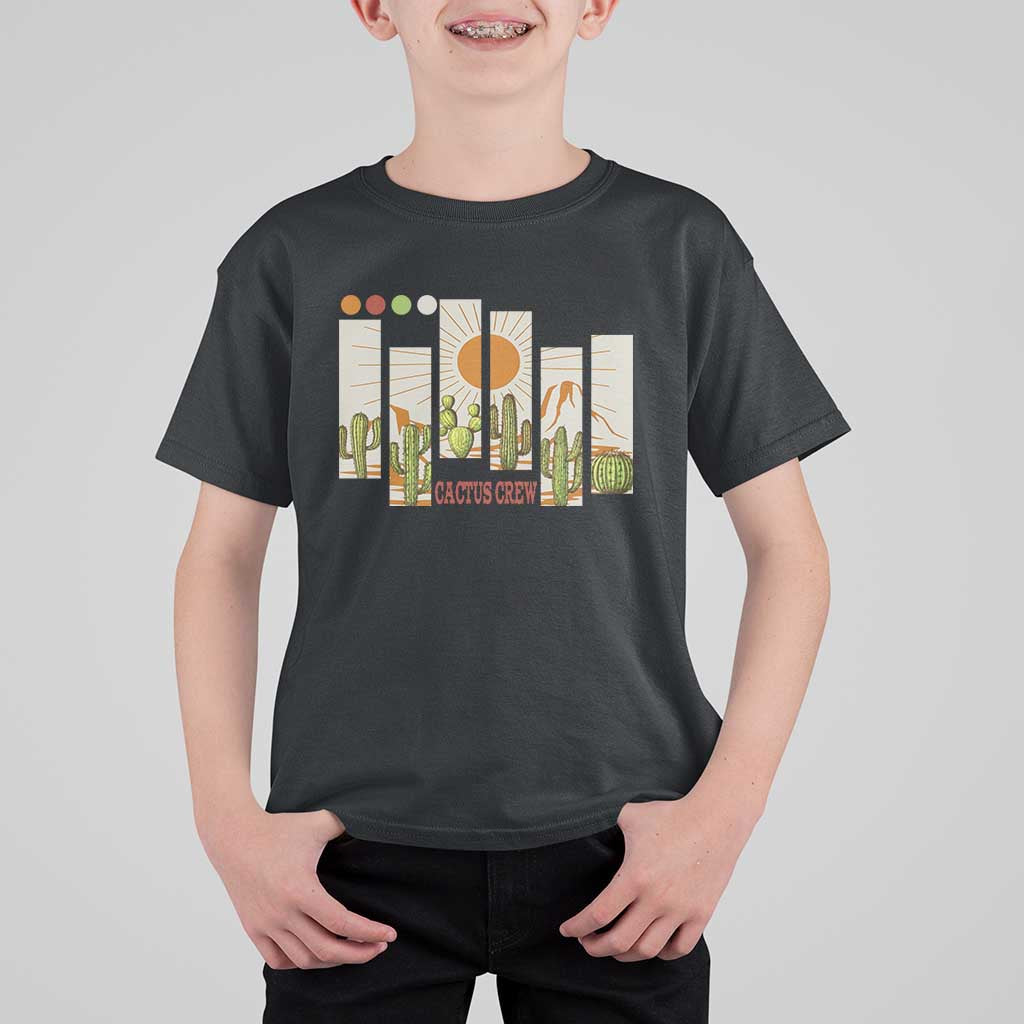 Succulent Plant Lover Gift T Shirt For Kid Cactus Crew - Wonder Print Shop