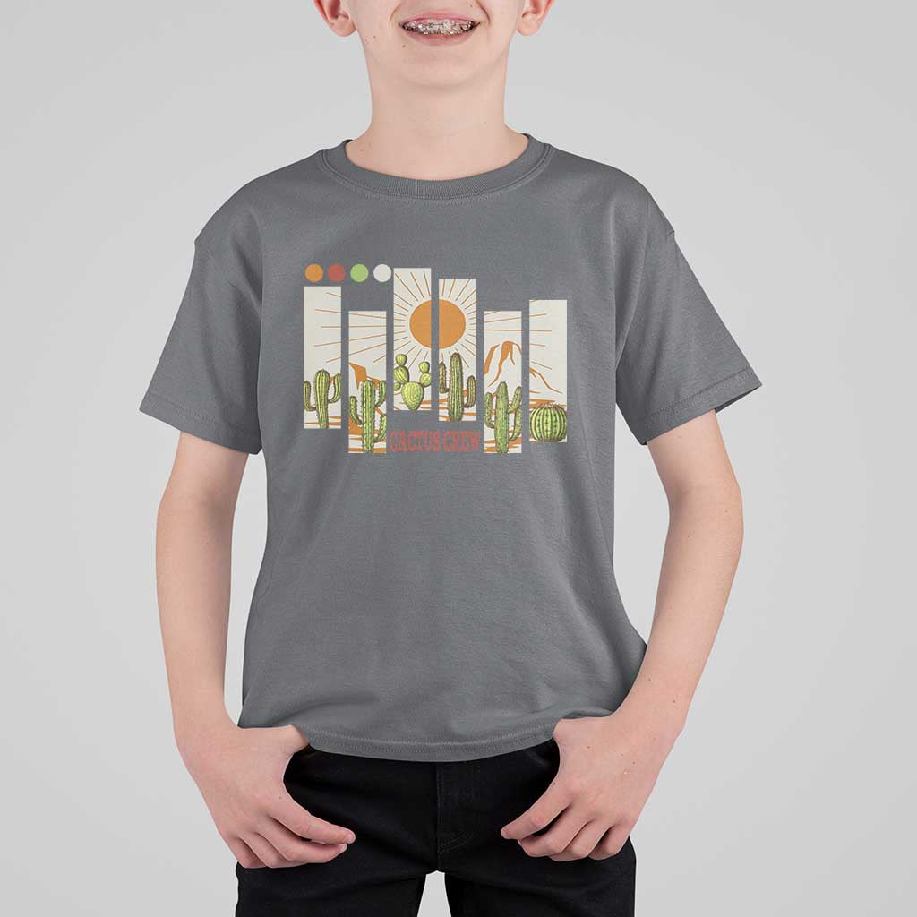 Succulent Plant Lover Gift T Shirt For Kid Cactus Crew - Wonder Print Shop