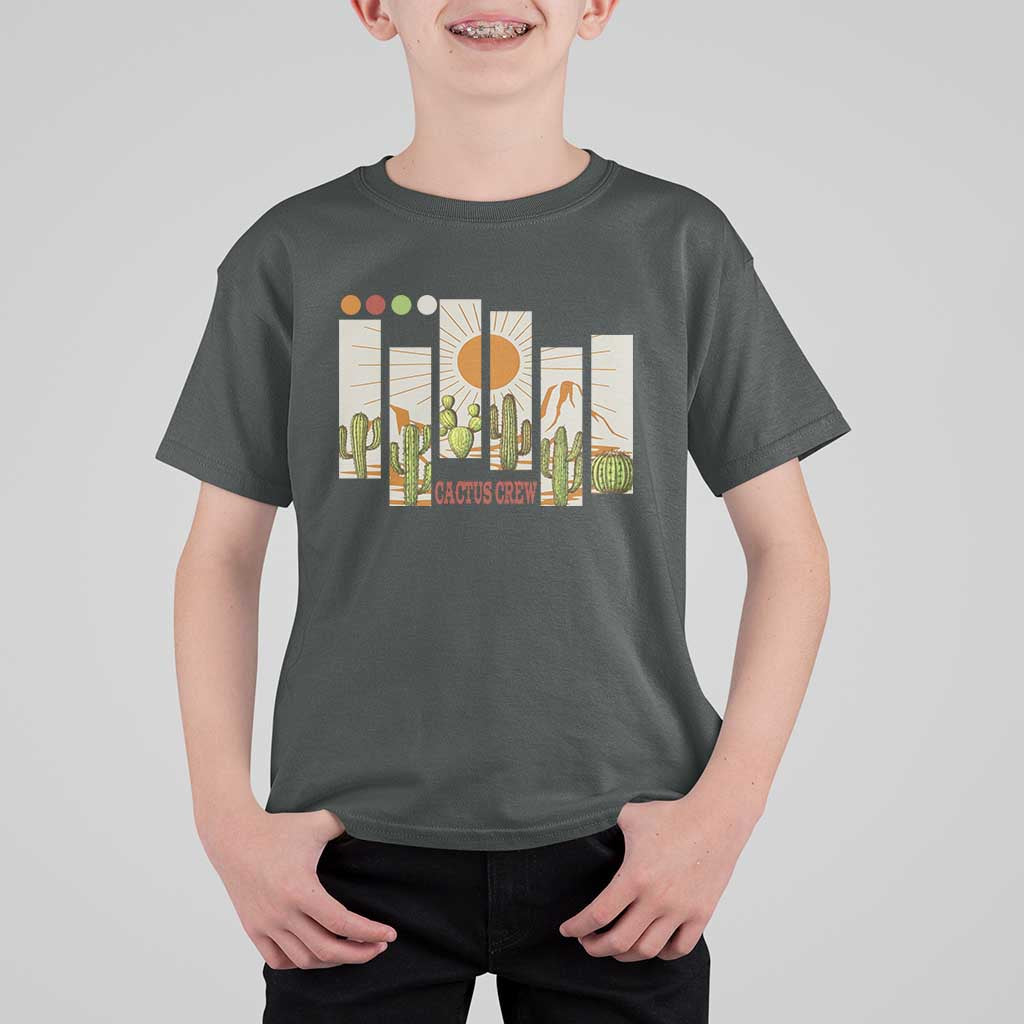 Succulent Plant Lover Gift T Shirt For Kid Cactus Crew - Wonder Print Shop