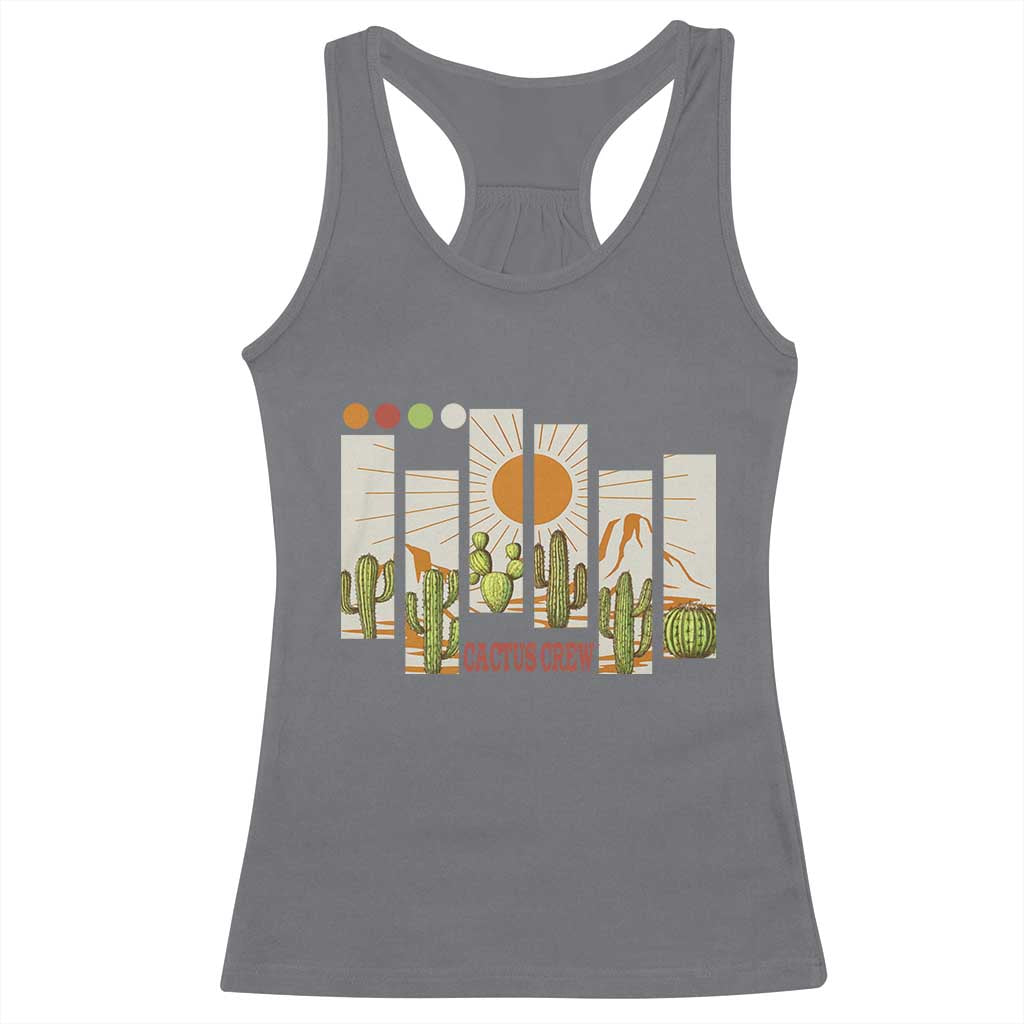 Succulent Plant Lover Gift Racerback Tank Top Cactus Crew - Wonder Print Shop