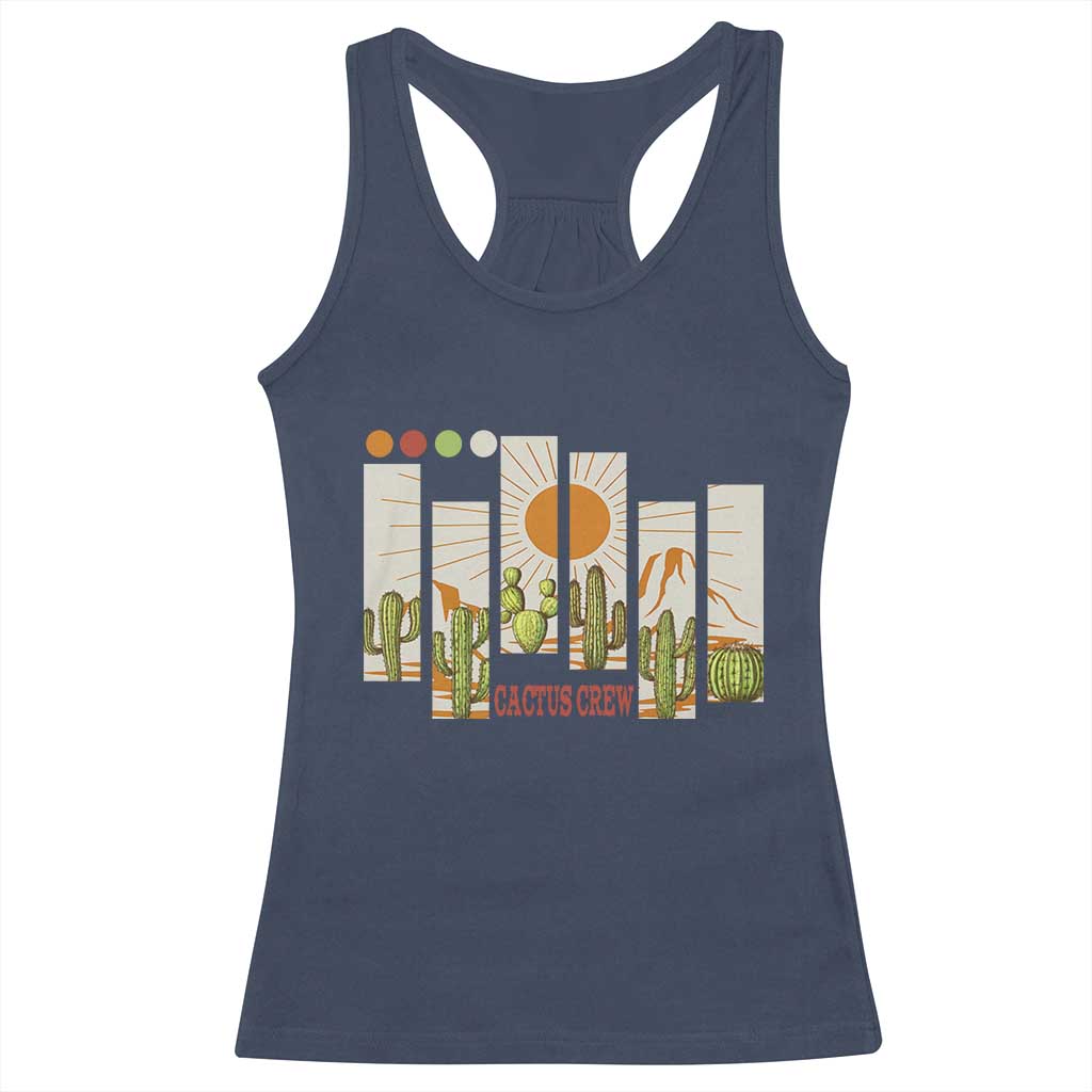 Succulent Plant Lover Gift Racerback Tank Top Cactus Crew - Wonder Print Shop