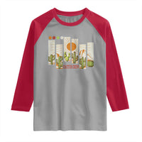Succulent Plant Lover Gift Raglan Shirt Cactus Crew - Wonder Print Shop