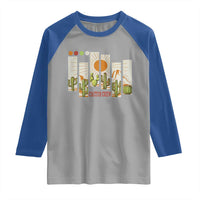 Succulent Plant Lover Gift Raglan Shirt Cactus Crew - Wonder Print Shop