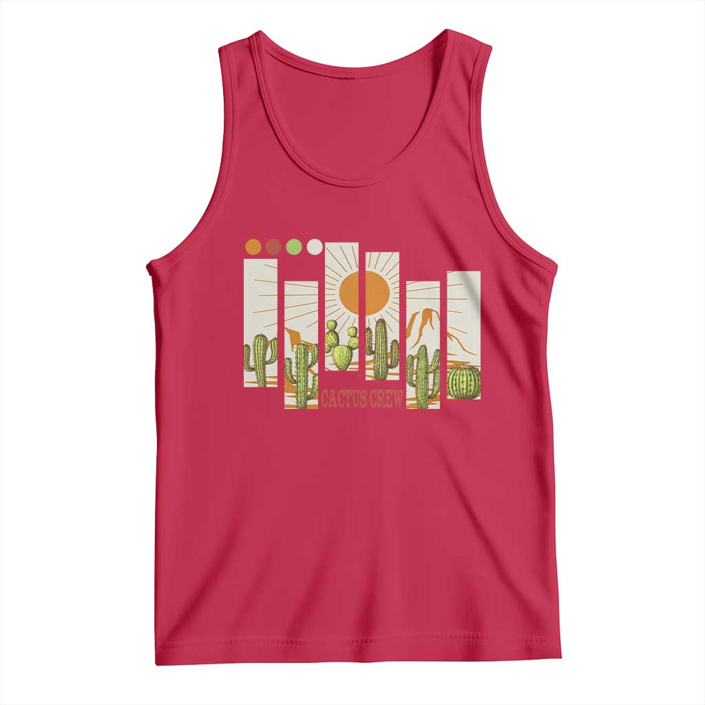 Succulent Plant Lover Gift Tank Top Cactus Crew - Wonder Print Shop