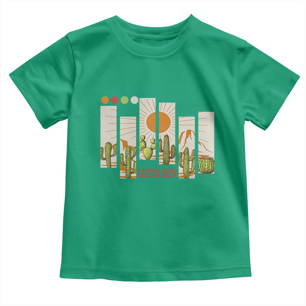 Succulent Plant Lover Gift Toddler T Shirt Cactus Crew - Wonder Print Shop