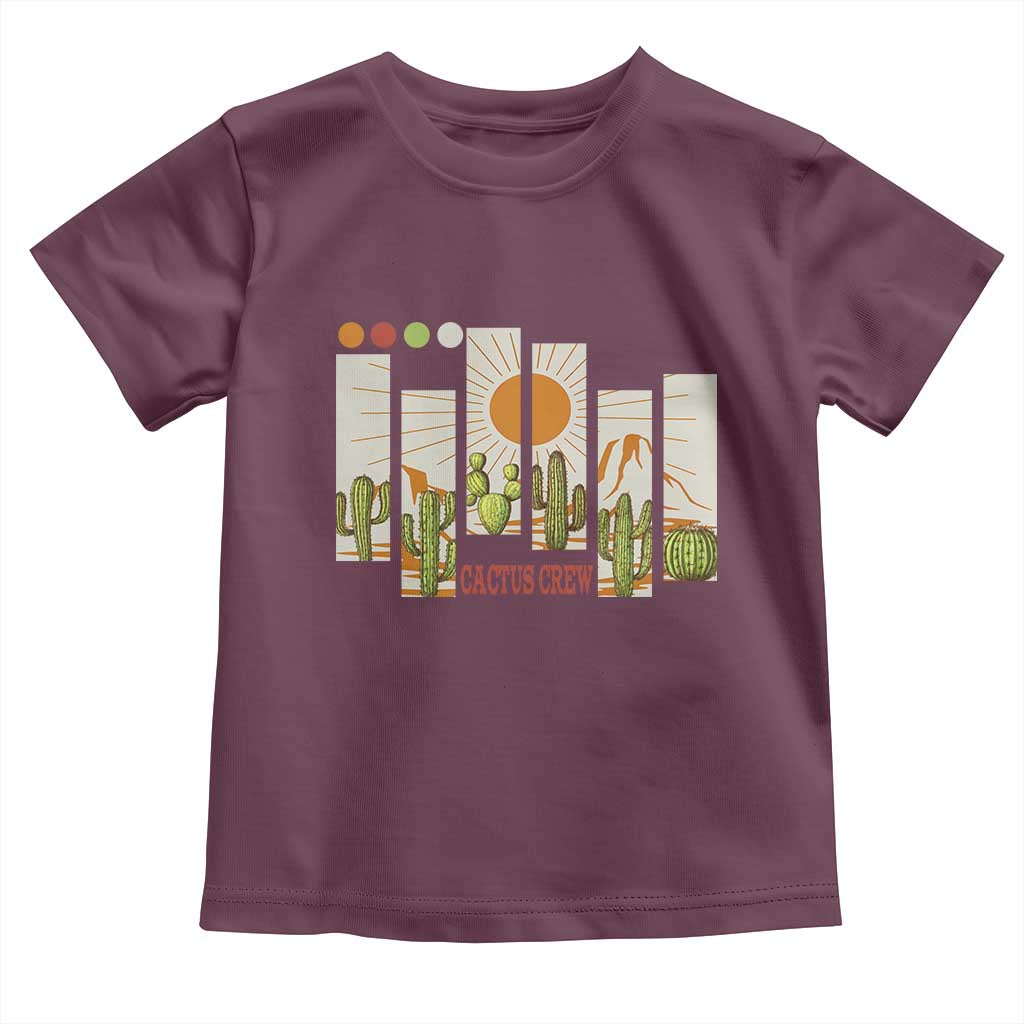 Succulent Plant Lover Gift Toddler T Shirt Cactus Crew - Wonder Print Shop