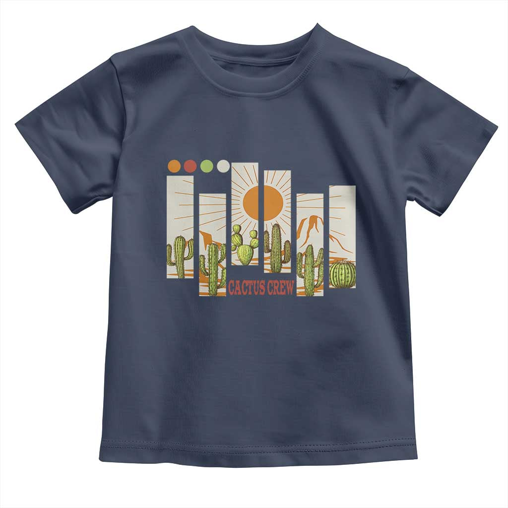 Succulent Plant Lover Gift Toddler T Shirt Cactus Crew - Wonder Print Shop