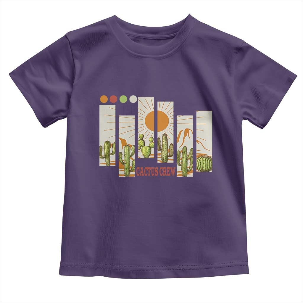 Succulent Plant Lover Gift Toddler T Shirt Cactus Crew - Wonder Print Shop