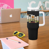 Succulent Plant Lover Gift Tumbler With Handle Cactus Crew - Wonder Print Shop