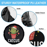 Funny Christmas Catcus Spare Tire Cover Succulent Lover Gift - Wonder Print Shop