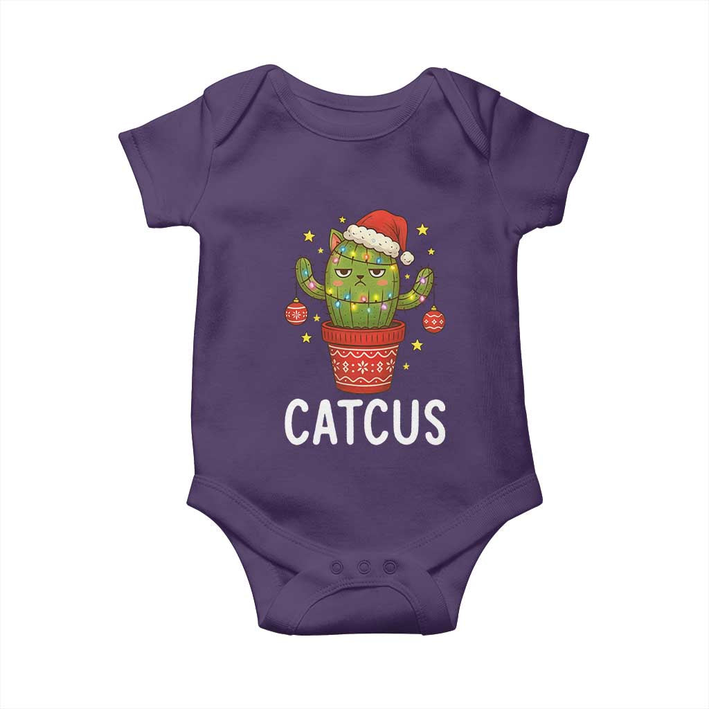 Funny Christmas Catcus Baby Onesie Succulent Lover Gift - Wonder Print Shop