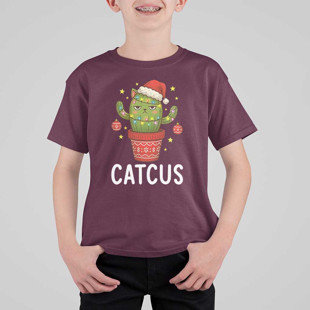 Funny Christmas Catcus T Shirt For Kid Succulent Lover Gift - Wonder Print Shop