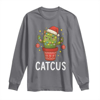 Funny Christmas Catcus Long Sleeve Shirt Succulent Lover Gift - Wonder Print Shop
